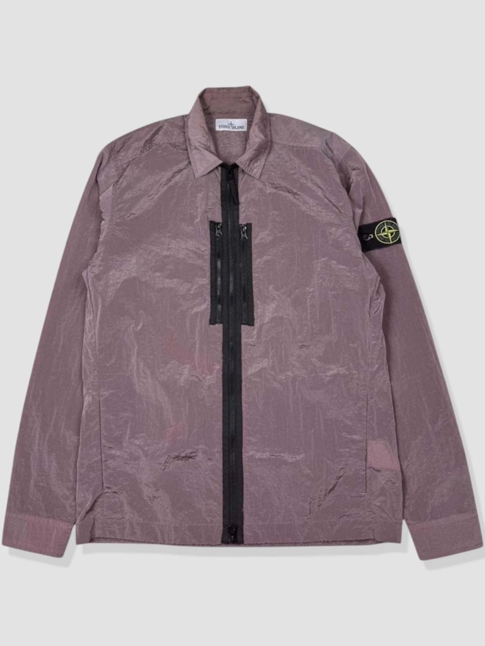 Stone Island Nylon Metal Overshirt Lilac
